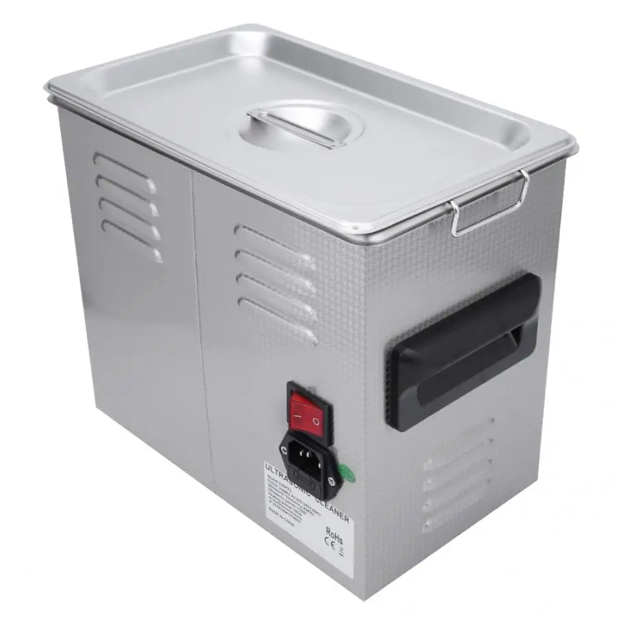 4.5L Ultrasonic Cleaner Stainless Steel Digital Timing Heating Lab Cleaning Machine 240HTD
4.5L Ultrasonic Cleaner Stainless Steel Digital Timing Heating Lab Cleaning Machine 240HTD