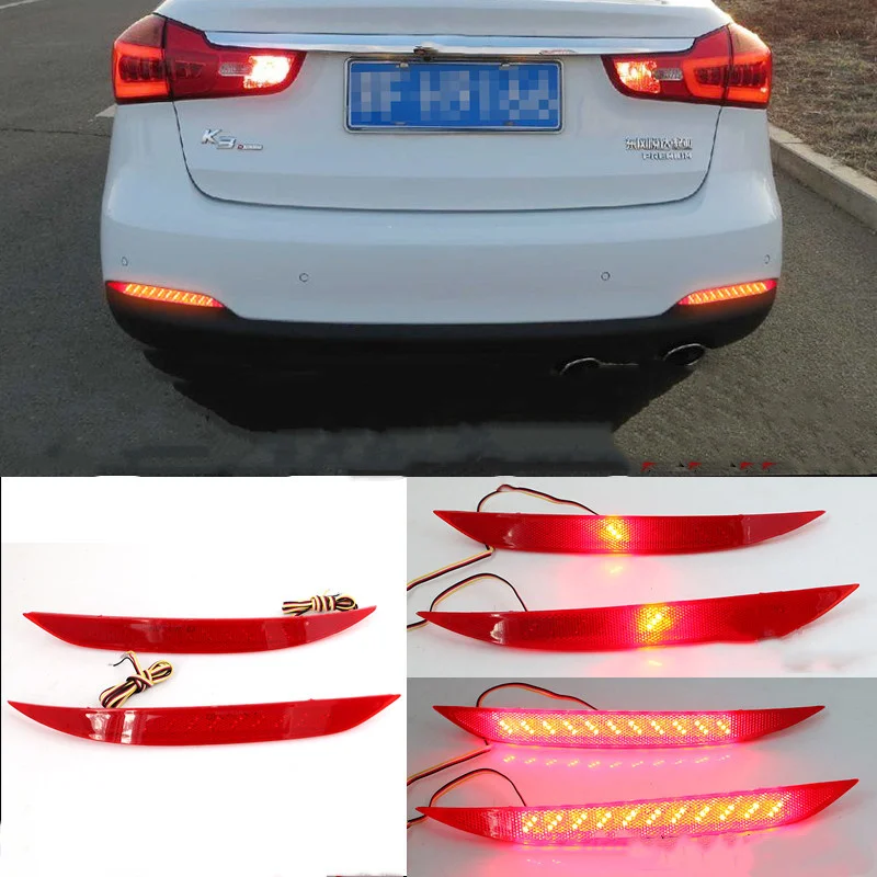 Qirun Led rear bumper light assembly driving light brake light flowing turn signal for kia k3 2013-15, 2pcs
Qirun Led rear bumper light assembly driving light brake light flowing turn signal for kia k3 2013-15, 2pcs