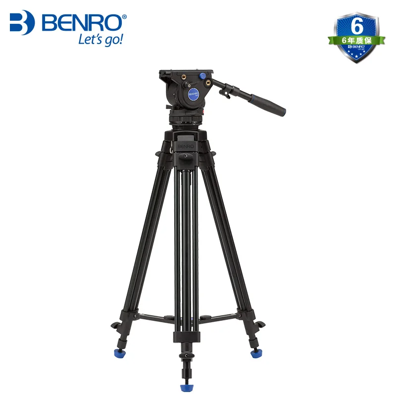 Benro BV10 BV8 BV6 BV4 Aluminum Alloy Twin Leg Video Tripod Kit, Includes Video Head
Benro BV10 BV8 BV6 BV4 Aluminum Alloy Twin Leg Video Tripod Kit, Includes Video Head