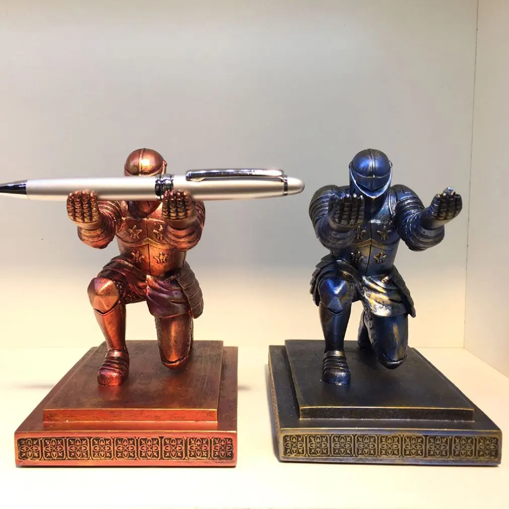 Knight Pen Holder Executive Soldier Figurine Pencil Stand for Office Accessories Pen Stand Desk Organizer Pencil Holder
Knight Pen Holder Executive Soldier Figurine Pencil Stand for Office Accessories Pen Stand Desk Organizer Pencil Holder