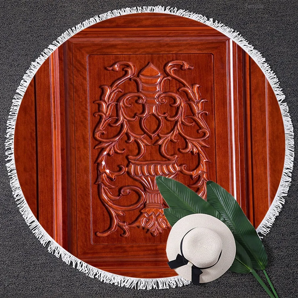 3D Farmhouse Wooden Door Beach Towel Microfiber Round Beach Towel Mahogany Furniture Bath Towel Shawl Mat Blanket 150*150cm
3D Farmhouse Wooden Door Beach Towel Microfiber Round Beach Towel Mahogany Furniture Bath Towel Shawl Mat Blanket 150*150cm