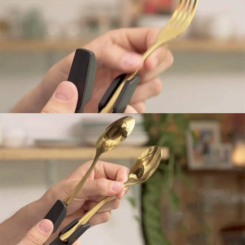 Stainless Steel Cutlery Clip Food Tongs No-stick Food Clip Silicone BBQ Tongs Bread Clamp Cake Clip Tableware Kitchen Tools 
Stainless Steel Cutlery Clip Food Tongs No-stick Food Clip Silicone BBQ Tongs Bread Clamp Cake Clip Tableware Kitchen Tools
