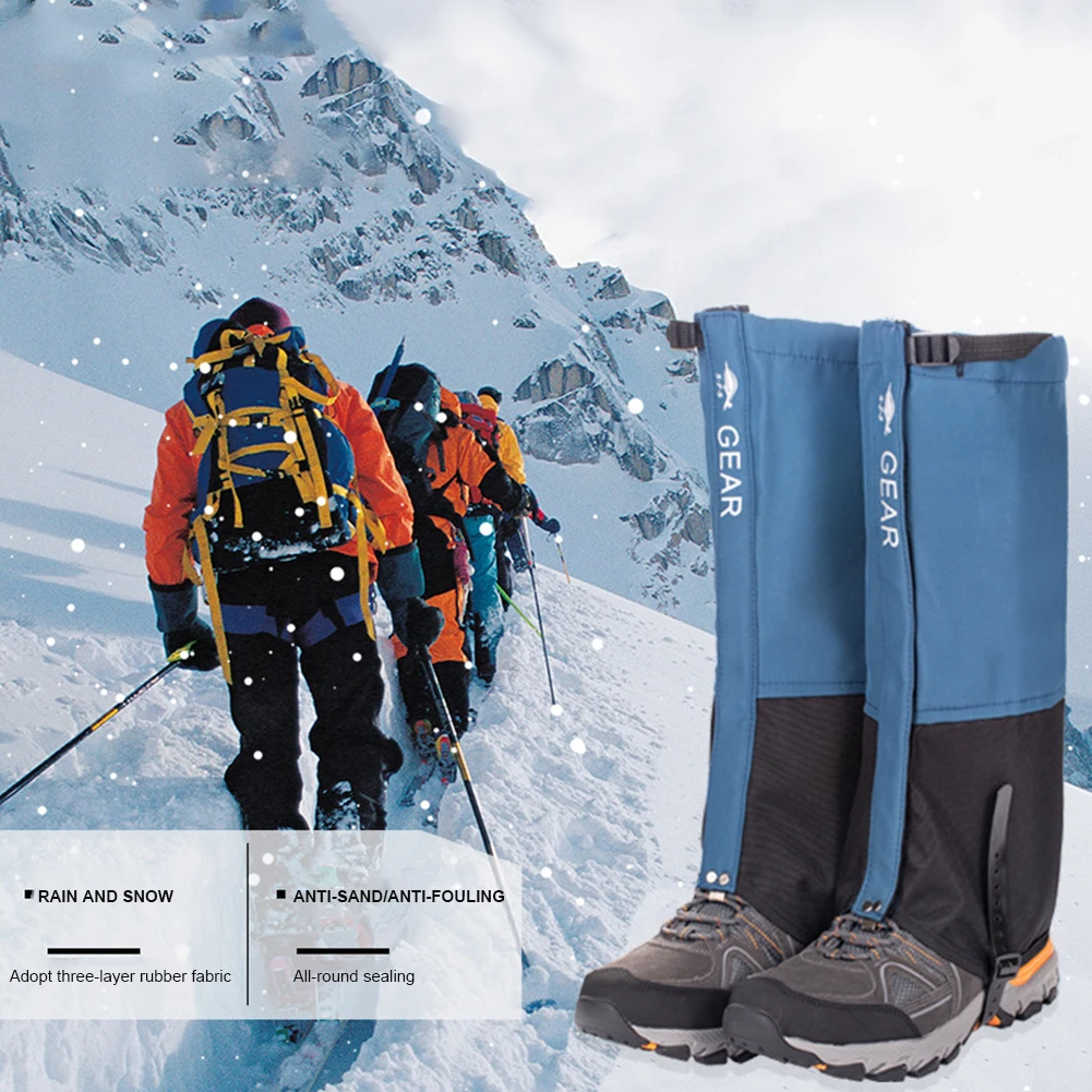 Unisex Leg Covers Legging Gaiters Waterproof Snow Gaiter High Leg Protection for Outdoor Hiking Camping Skiing Hunting Hot Sale
Unisex Leg Covers Legging Gaiters Waterproof Snow Gaiter High Leg Protection for Outdoor Hiking Camping Skiing Hunting Hot Sale