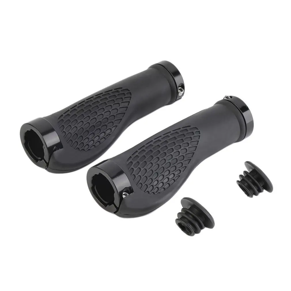 

1 Pair MTB Road Cycling Skid-Proof Grips Anti-Skid Rubber Bicycle Grips Mountain Bike Lock On Bicycle Handlebars Grips Wholesell