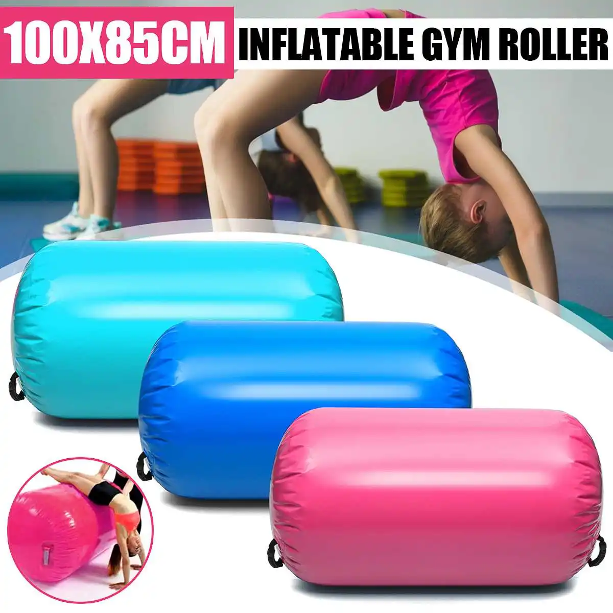 85x100cm nflatable Gymnastics Gym Air Mat Floor Gymnastics Exercise Inverted Round Column Tumbling Mat Indoor Sport
85x100cm nflatable Gymnastics Gym Air Mat Floor Gymnastics Exercise Inverted Round Column Tumbling Mat Indoor Sport