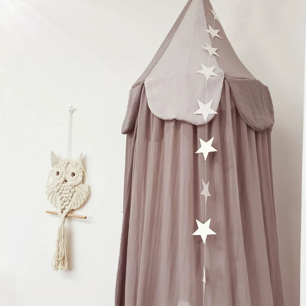 Baby Mosquito Net Chiffon Baby Bed Canopy Hanging Dome Curtain with Pompom for Crib Nursery Decor Castle Game Tent with Hook
Baby Mosquito Net Chiffon Baby Bed Canopy Hanging Dome Curtain with Pompom for Crib Nursery Decor Castle Game Tent with Hook