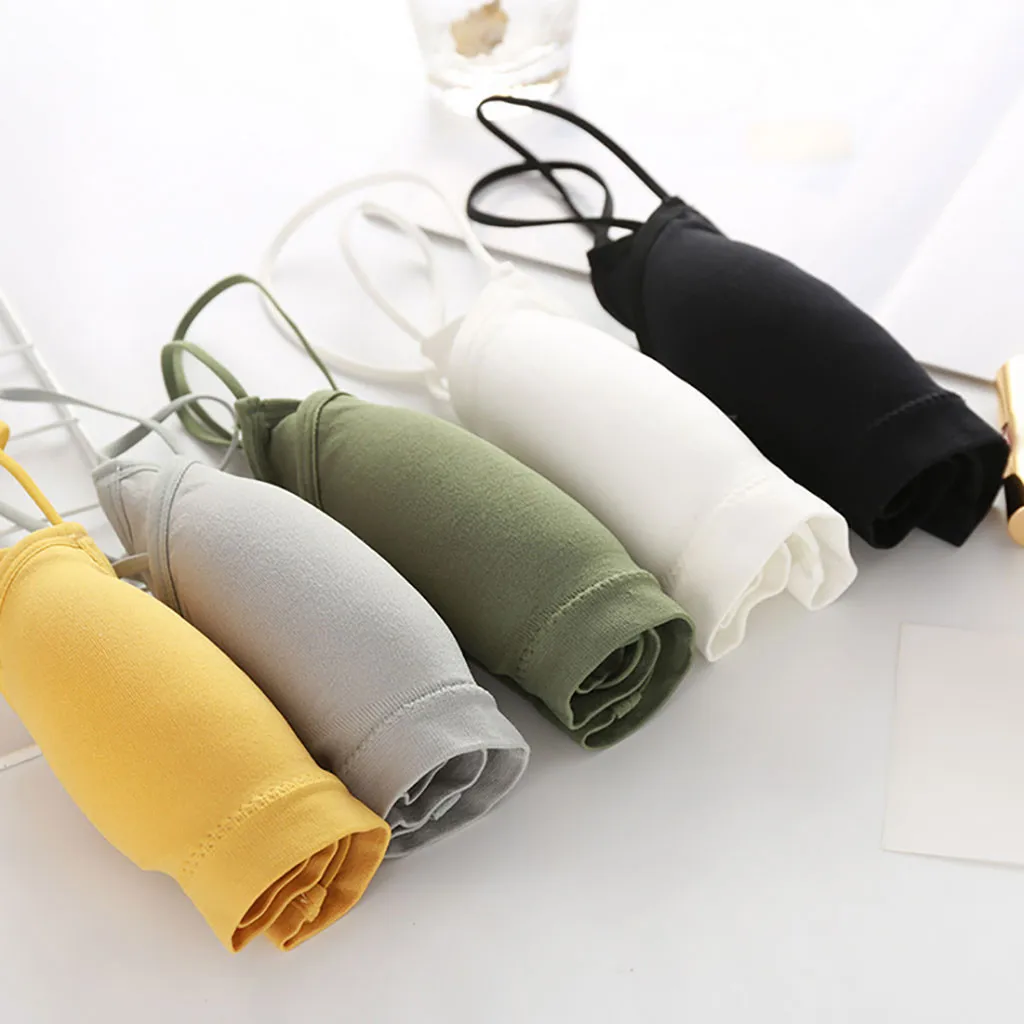Sexy Lingerie Women Bralette Wireless Bra Tube Top Camisole Breathable Chest Pad Sling Sports Underwear L*
Sexy Lingerie Women Bralette Wireless Bra Tube Top Camisole Breathable Chest Pad Sling Sports Underwear L*