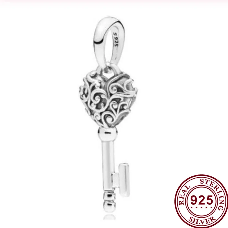 100% 925 Sterling Silver Charm Silver Key Texture Pendant Fit Pandora Women Bracelet & Necklace Diy Jewelry
100% 925 Sterling Silver Charm Silver Key Texture Pendant Fit Pandora Women Bracelet & Necklace Diy Jewelry