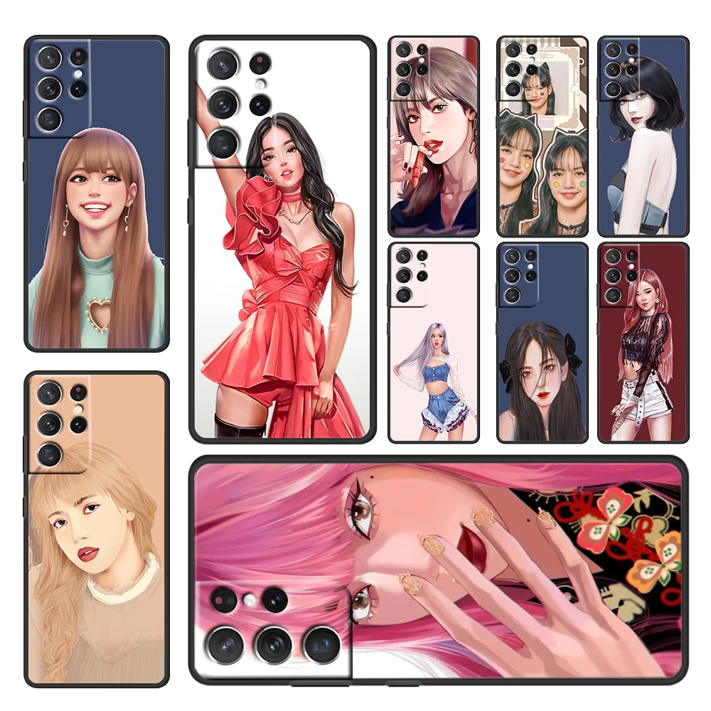 Pretty Girl Group Pink For Samsung Galaxy S22 S21 S20 FE Ultra Plus S10 S9 S8 S7 S6 Edge 5G Black Soft Phone Case Cover
Pretty Girl Group Pink For Samsung Galaxy S22 S21 S20 FE Ultra Plus S10 S9 S8 S7 S6 Edge 5G Black Soft Phone Case Cover