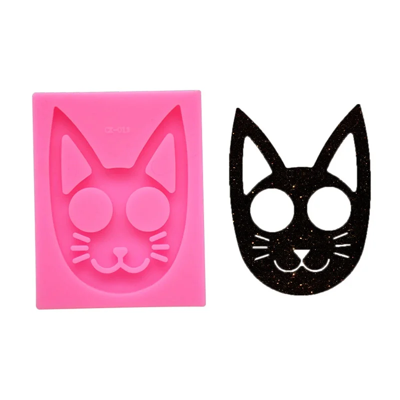 Shiny Glossy Cat head Cake Cookies Keychain Mold DIY Handmade charms Mold Resin Crafting Mould Epoxy Jewellery Silicone Mold
Shiny Glossy Cat head Cake Cookies Keychain Mold DIY Handmade charms Mold Resin Crafting Mould Epoxy Jewellery Silicone Mold