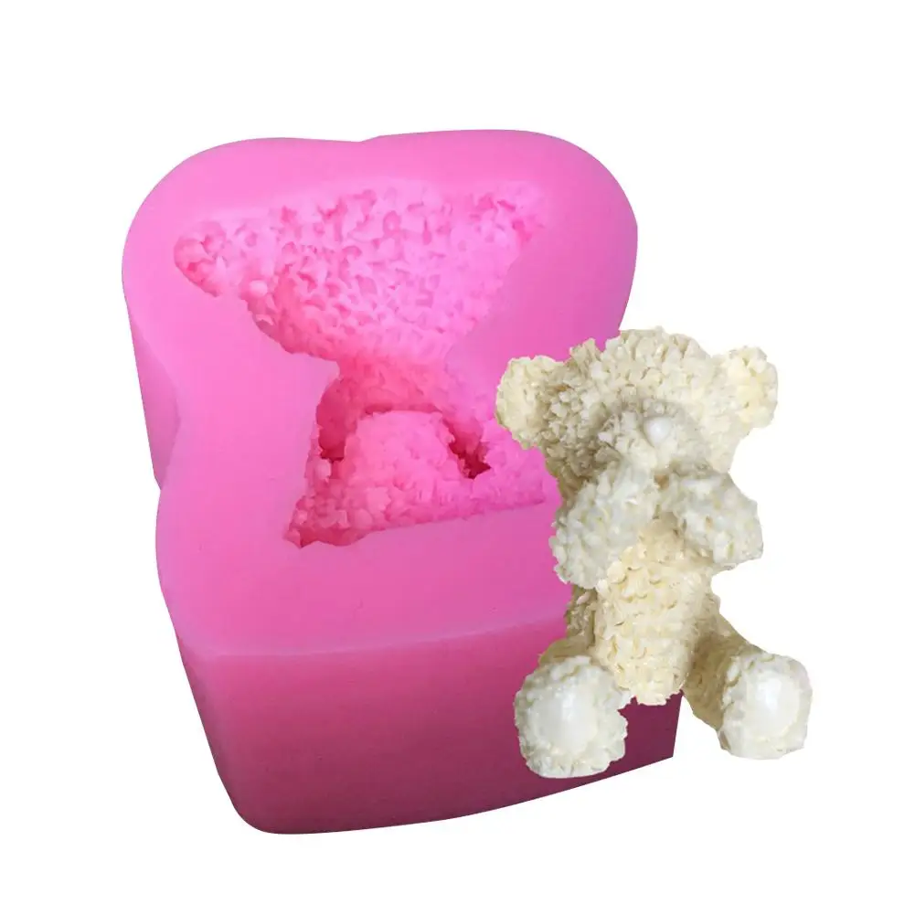 Bear Silicone Mold Fondant Mold Aromatherapy Mould Plaster Mould DIY Baking Tools For Chocolate Cake Fondant Candy
Bear Silicone Mold Fondant Mold Aromatherapy Mould Plaster Mould DIY Baking Tools For Chocolate Cake Fondant Candy