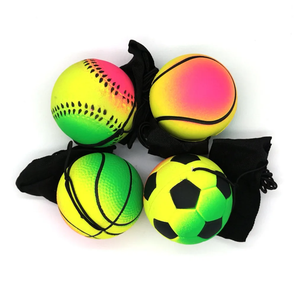 4 PCS Kids Toys Bouncy Finger Band Ball Elastic Rubber Ball For Wrist Exercise Rubber Hand Ball Game Exercises Bouncing
4 PCS Kids Toys Bouncy Finger Band Ball Elastic Rubber Ball For Wrist Exercise Rubber Hand Ball Game Exercises Bouncing