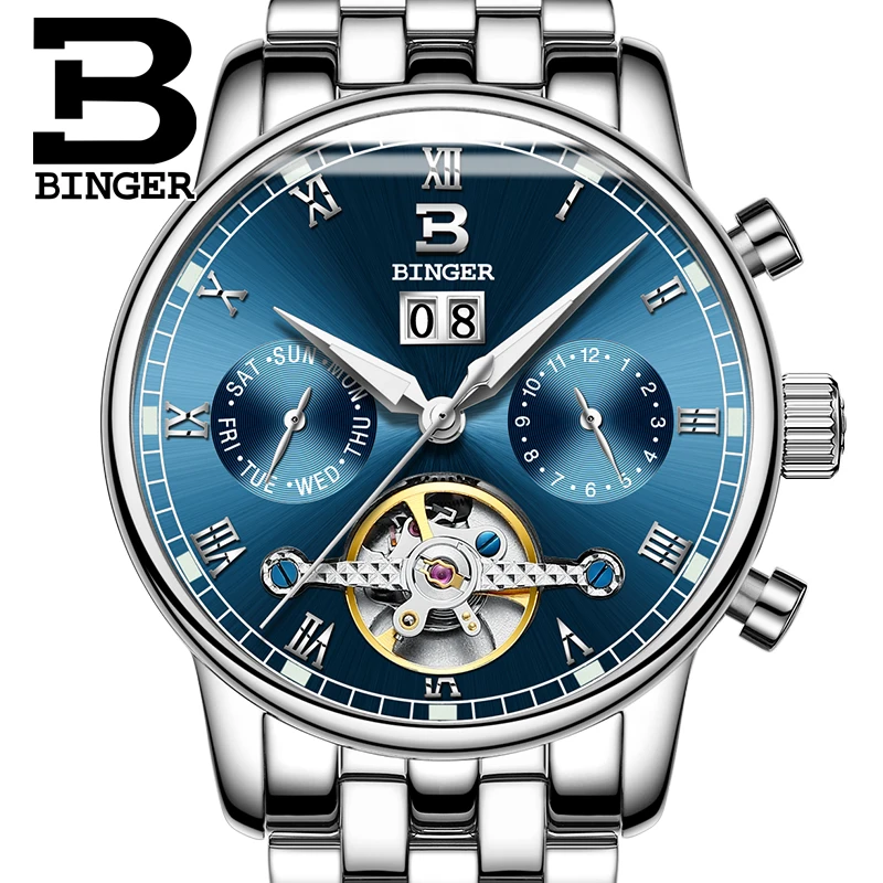 BINGER 2019 Skeleton Tourbillon Mechanical Watch Automatic Men Classic Gold Leather Mechanical Wrist Watches Reloj Hombre
BINGER 2019 Skeleton Tourbillon Mechanical Watch Automatic Men Classic Gold Leather Mechanical Wrist Watches Reloj Hombre