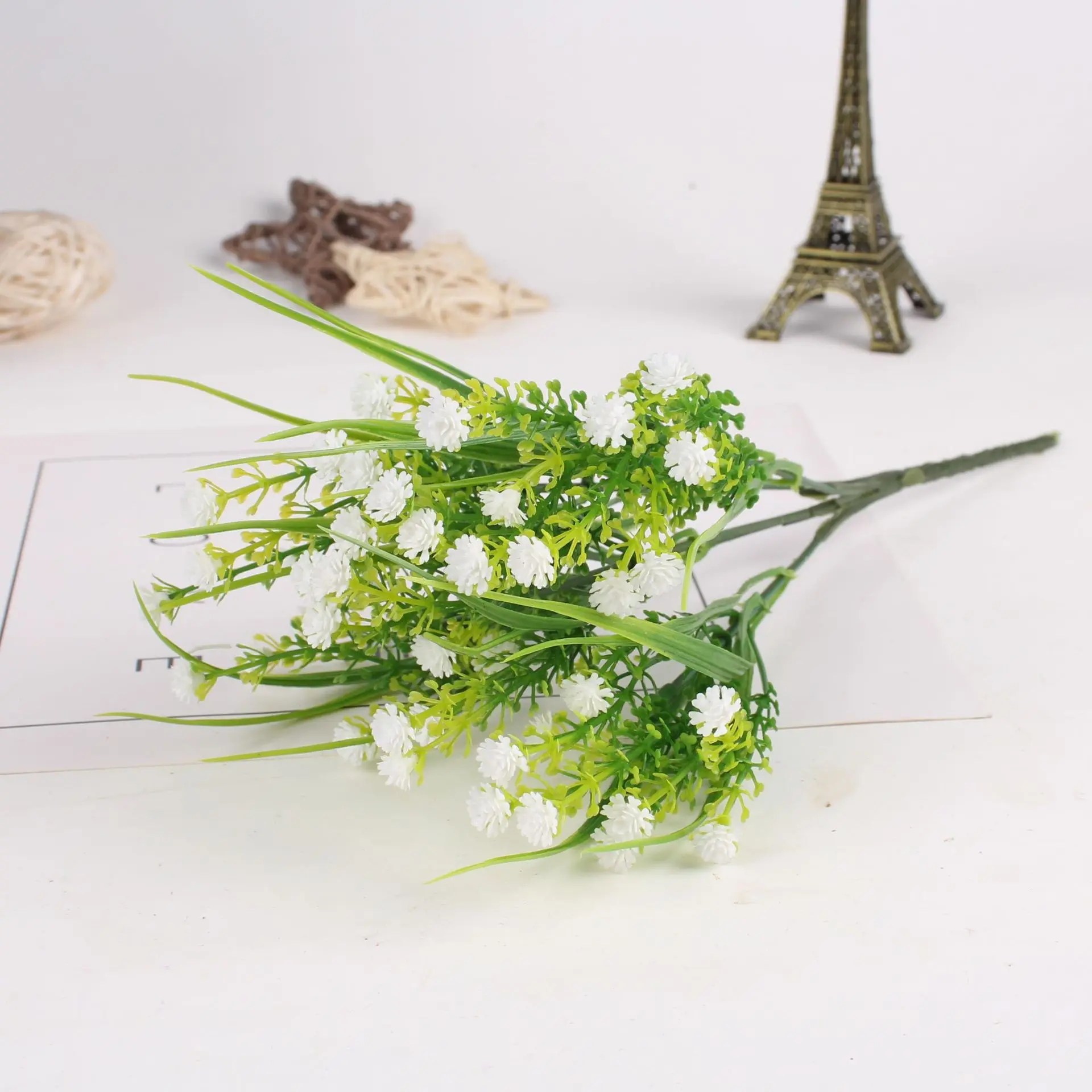 32cm 42 Flowers 5 Heads Artificial Flowers Babysbreath For DIY Wedding House Garden Office Decorative Simulation Fake Flower 
32cm 42 Flowers 5 Heads Artificial Flowers Babysbreath For DIY Wedding House Garden Office Decorative Simulation Fake Flower