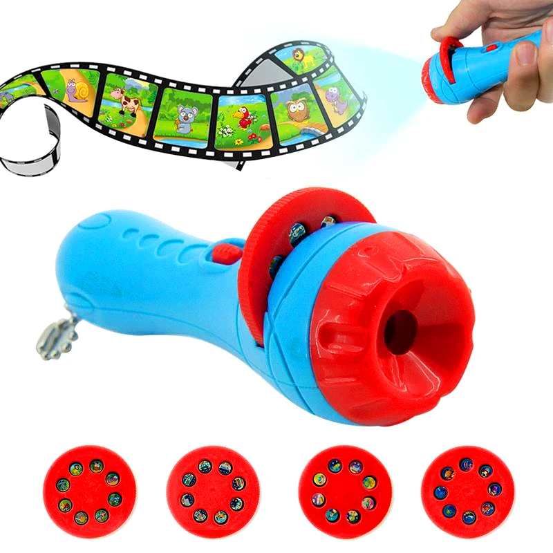 Kids Story Flashlight Slide Projector Toy Projector Slide Baby Sleeping Story Early Education Toy Child Sleep Light Lamp
Kids Story Flashlight Slide Projector Toy Projector Slide Baby Sleeping Story Early Education Toy Child Sleep Light Lamp