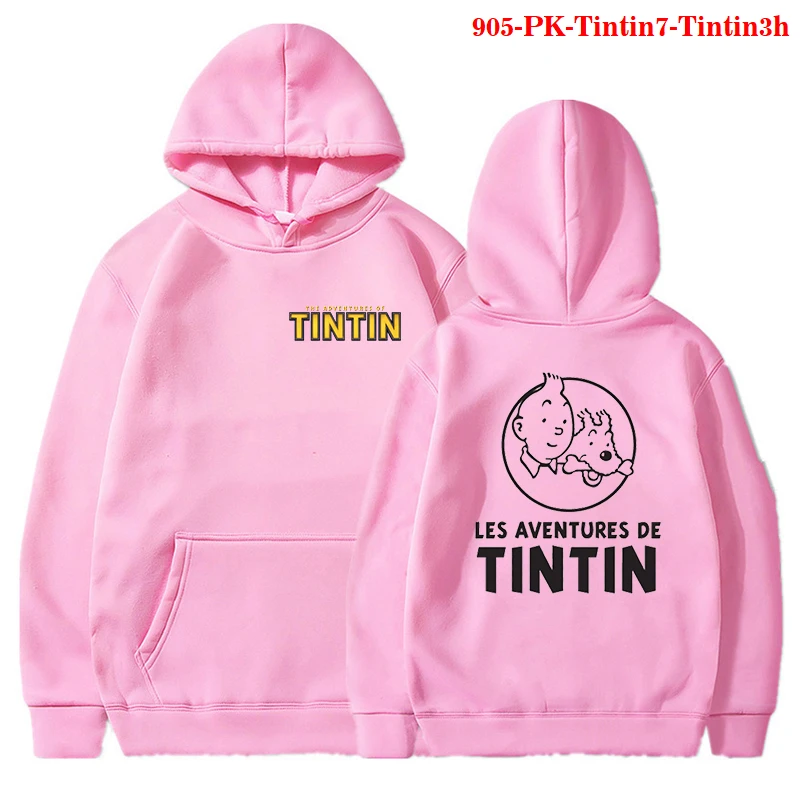The Adventures of Tintin Hoodies Sweatshirts Men Woman Fashion mens clothes Autumn Winter Hip Hop Hoody cartoon gaphic Tops
The Adventures of Tintin Hoodies Sweatshirts Men Woman Fashion mens clothes Autumn Winter Hip Hop Hoody cartoon gaphic Tops