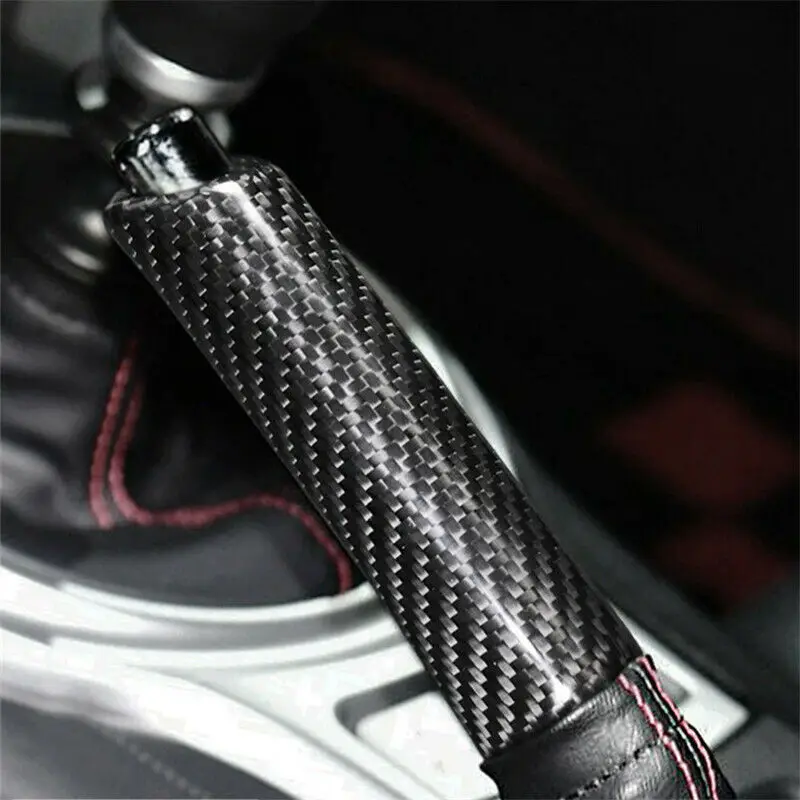 Carbon Fiber Car Brake Handle Cover For Subaru BRZM Toyota Decoration Heat resistance Light weight Fashion Practical Useful
Carbon Fiber Car Brake Handle Cover For Subaru BRZM Toyota Decoration Heat resistance Light weight Fashion Practical Useful