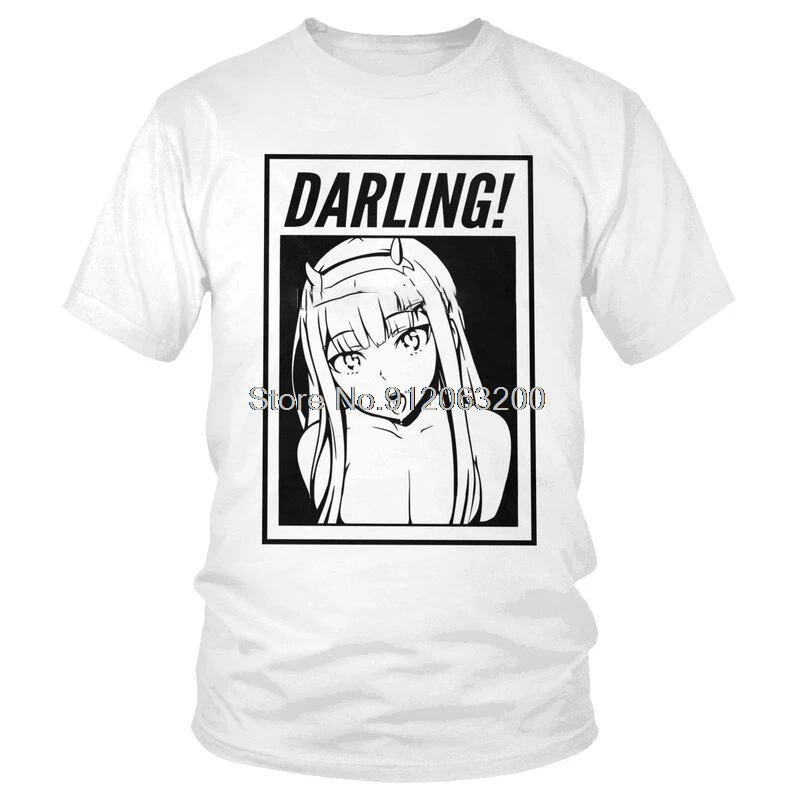 Tvoe Darling In The Franxx T Shirts Men Short Sleeve Cotton T-shirts Zero Two Tee Streetwear Tshirt Gift Idea
Tvoe Darling In The Franxx T Shirts Men Short Sleeve Cotton T-shirts Zero Two Tee Streetwear Tshirt Gift Idea