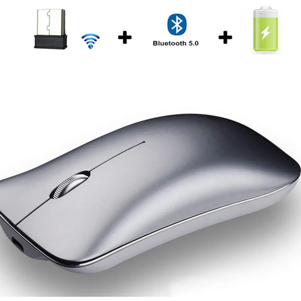 Беспроводная USB-мышь Comb Bluetooth 5,0, перезаряжаемая мышь из алюминиевого сплава, беспроводная Бесшумная Bluetooth-мышь
Беспроводная USB-мышь Comb Bluetooth 5,0, перезаряжаемая мышь из алюминиевого сплава, беспроводная Бесшумная Bluetooth-мышь