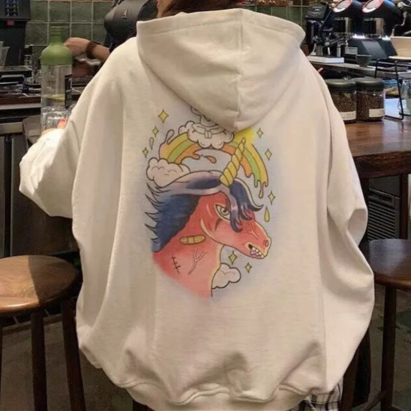 Women Hoodies Sweatshirts Long Sleeve 2021 Harajuku Fresh Oversized Hoodies Young Female Slim Loose Vintage Hoodie Streetwear
Women Hoodies Sweatshirts Long Sleeve 2021 Harajuku Fresh Oversized Hoodies Young Female Slim Loose Vintage Hoodie Streetwear