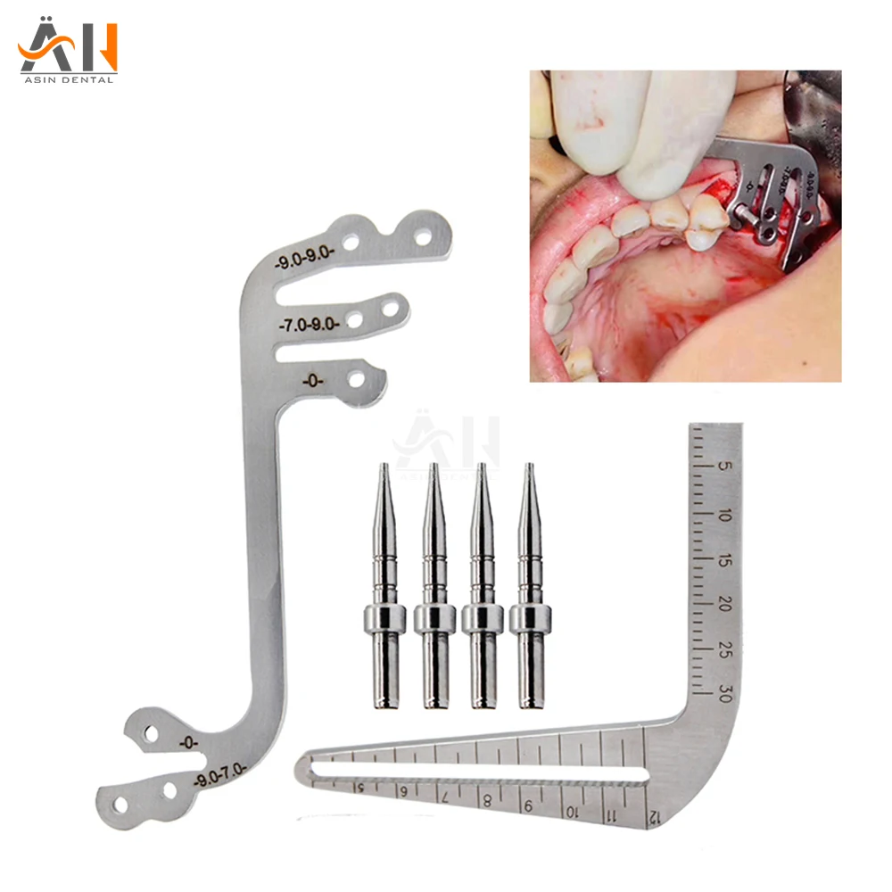 Dental Implant Guide Set Oral Planting Locator Positioning Guide Drilling Positioning Ruler Angle Ruler Implant Tools Dentist
Dental Implant Guide Set Oral Planting Locator Positioning Guide Drilling Positioning Ruler Angle Ruler Implant Tools Dentist