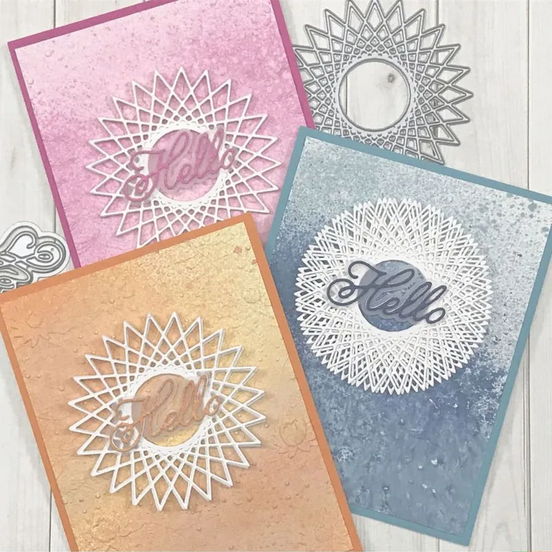 New 3 Layered Backgrounds Flowers Sets Metal Cutting Dies For DIY Scrapbooking Craft Die Cut Card Making Embossing Stencil
New 3 Layered Backgrounds Flowers Sets Metal Cutting Dies For DIY Scrapbooking Craft Die Cut Card Making Embossing Stencil