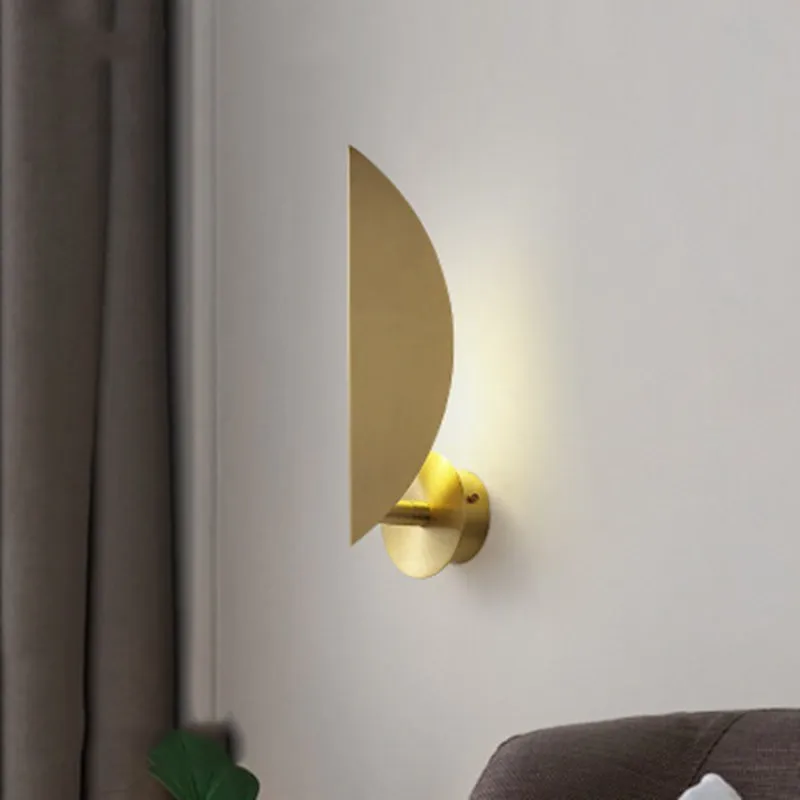 Nordic lighting all copper wall lamp bedroom room bedside lamp simple living room aisle lamp creative light luxury study lamp
Nordic lighting all copper wall lamp bedroom room bedside lamp simple living room aisle lamp creative light luxury study lamp