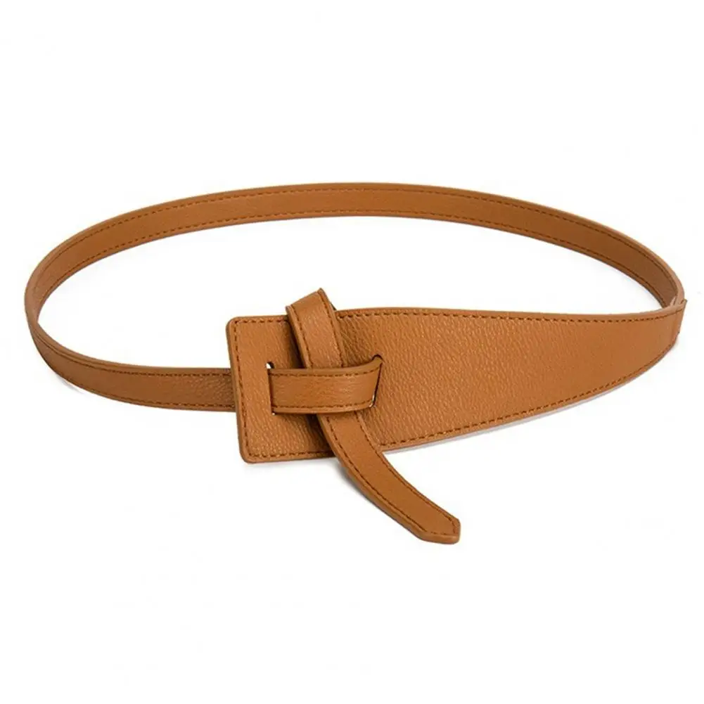 Woman Decoration Accessaries Belt Female Knotted Simple Waistband Long Wide Belts Fashion PU Leather Strap Dress Waist
Woman Decoration Accessaries Belt Female Knotted Simple Waistband Long Wide Belts Fashion PU Leather Strap Dress Waist