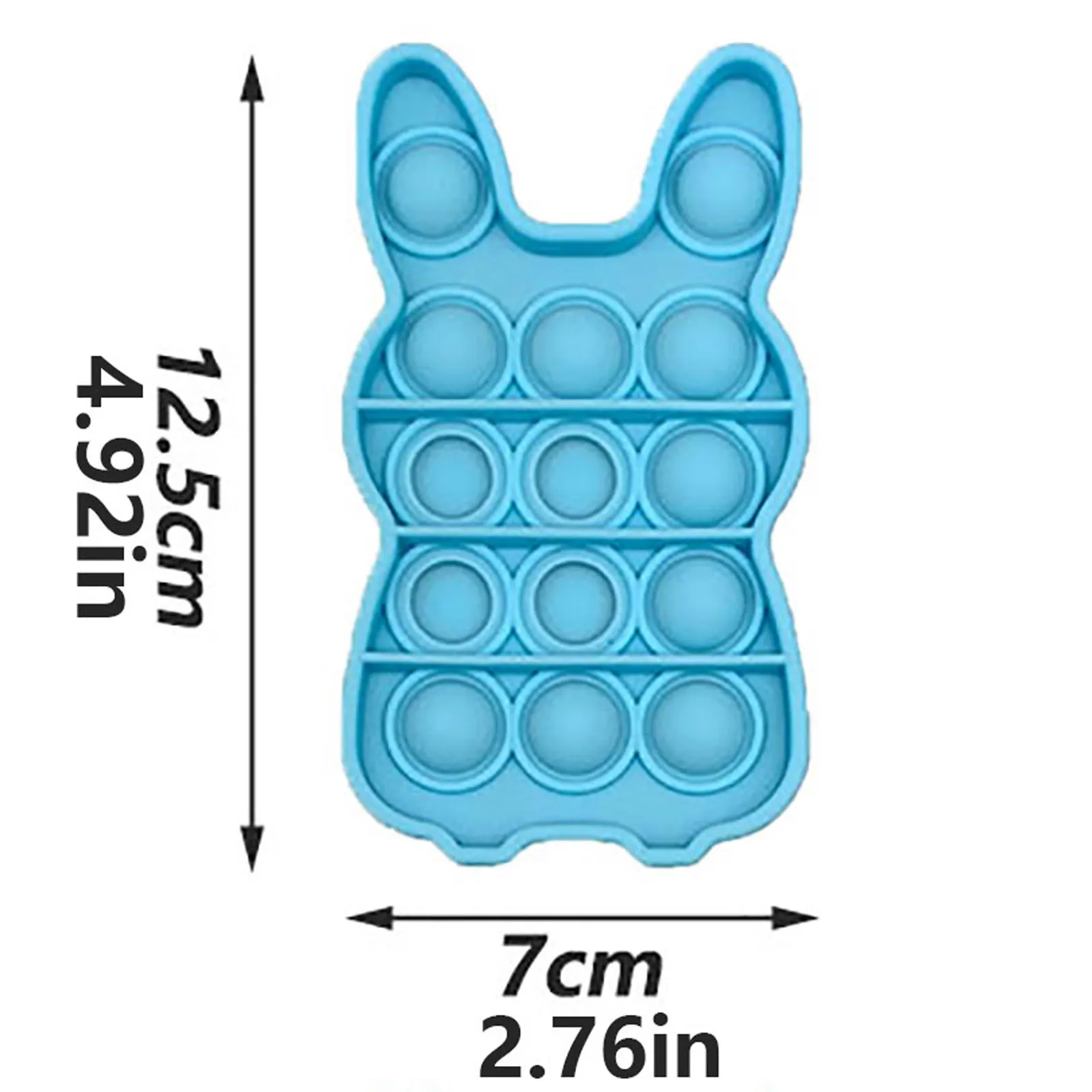 Anti-stress Push Popit Bubble Sensory Autism Special Needs Stress Reliever Focus Anxiety Relief Silicone Kids Adult Toys
Anti-stress Push Popit Bubble Sensory Autism Special Needs Stress Reliever Focus Anxiety Relief Silicone Kids Adult Toys