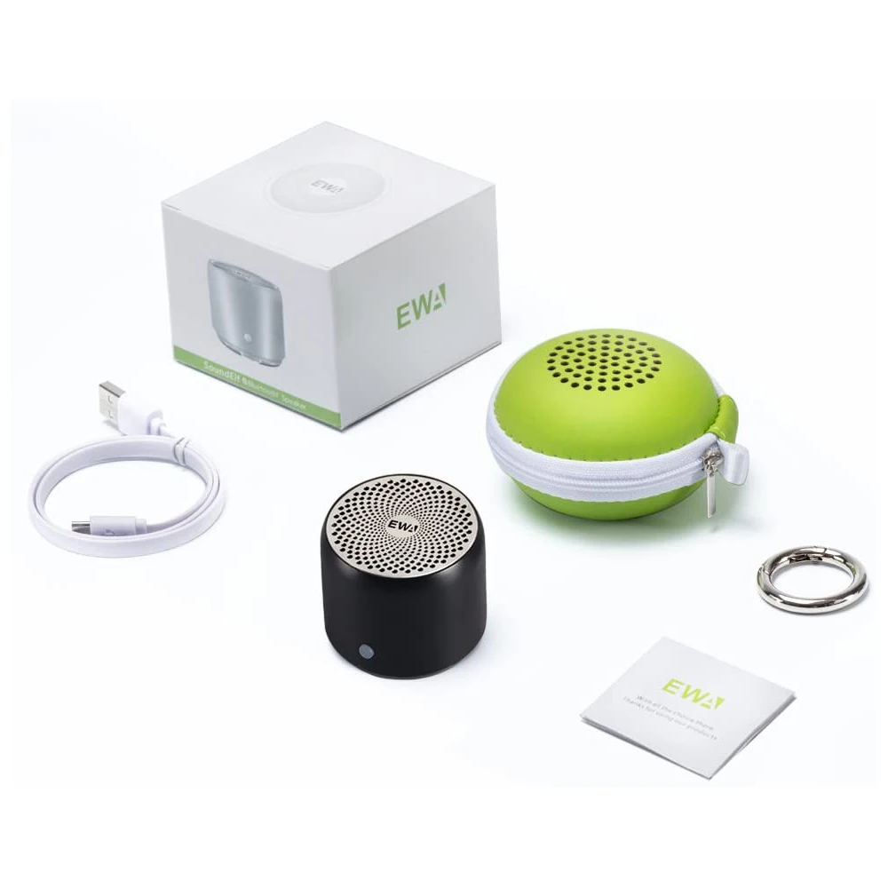 EWA speakers double-stranded diaphragm Custom Bass Radiator IP67 waterproof bluetooth 5.0 speaker Metal Portable Battery
EWA speakers double-stranded diaphragm Custom Bass Radiator IP67 waterproof bluetooth 5.0 speaker Metal Portable Battery