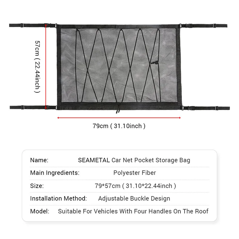 1pcs Car Trunk Storage Bag Mesh Nets Auto Back Rear Trunk Organizer Elastic String Luggage Net Vehicle Holder Universial Pocket
1pcs Car Trunk Storage Bag Mesh Nets Auto Back Rear Trunk Organizer Elastic String Luggage Net Vehicle Holder Universial Pocket