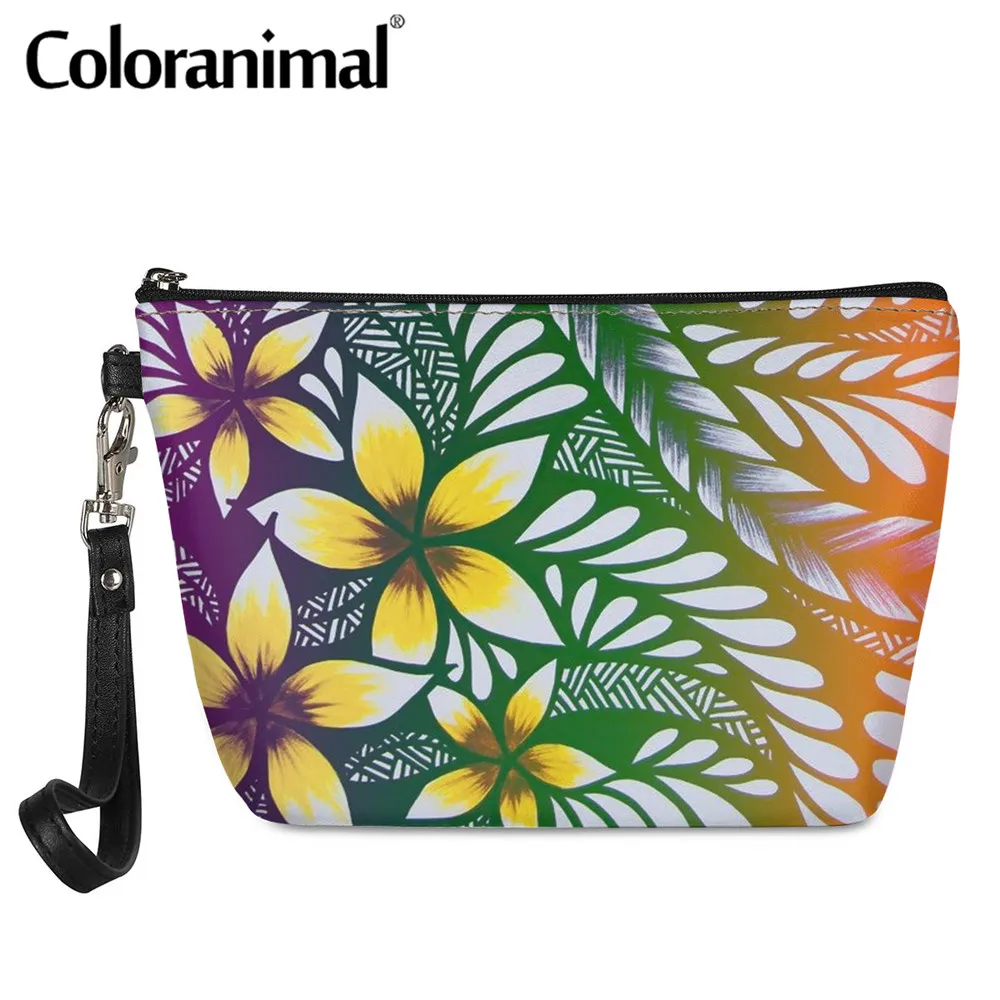 Coloranimal Tribal Style Polynesian Plumeria Printed Lady Make up Bag PU Leather Women Cosmetic Case 2020 Hot Sale Wash Pouch
Coloranimal Tribal Style Polynesian Plumeria Printed Lady Make up Bag PU Leather Women Cosmetic Case 2020 Hot Sale Wash Pouch
