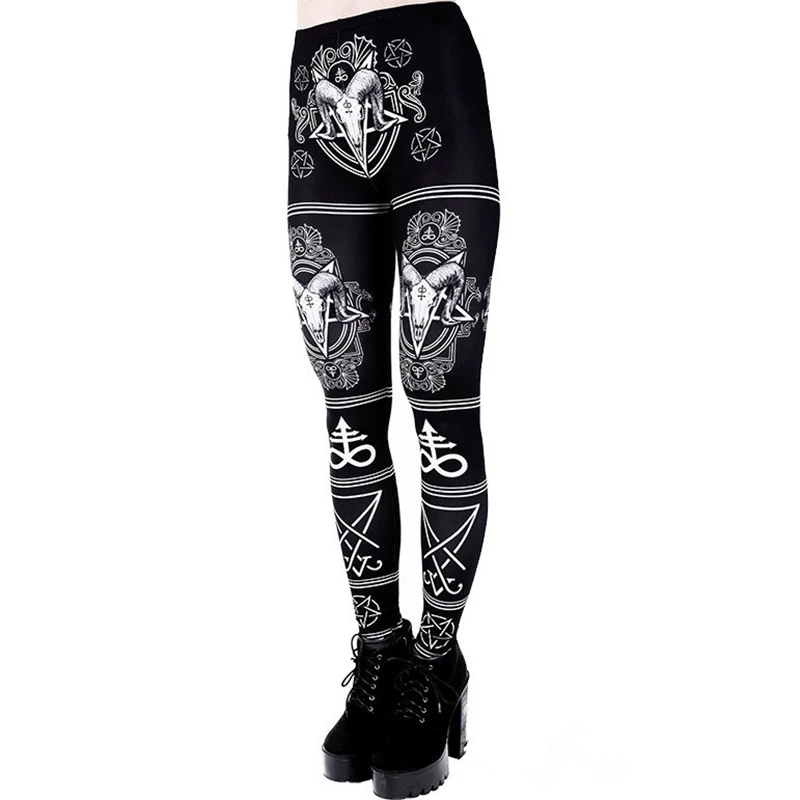 Umeko 5XL Plus Size Gothic Ouija Printed Leggings Goat Horn Workout Pants Women Elastic Hexagram Trousers Black Bottoms Female
Umeko 5XL Plus Size Gothic Ouija Printed Leggings Goat Horn Workout Pants Women Elastic Hexagram Trousers Black Bottoms Female