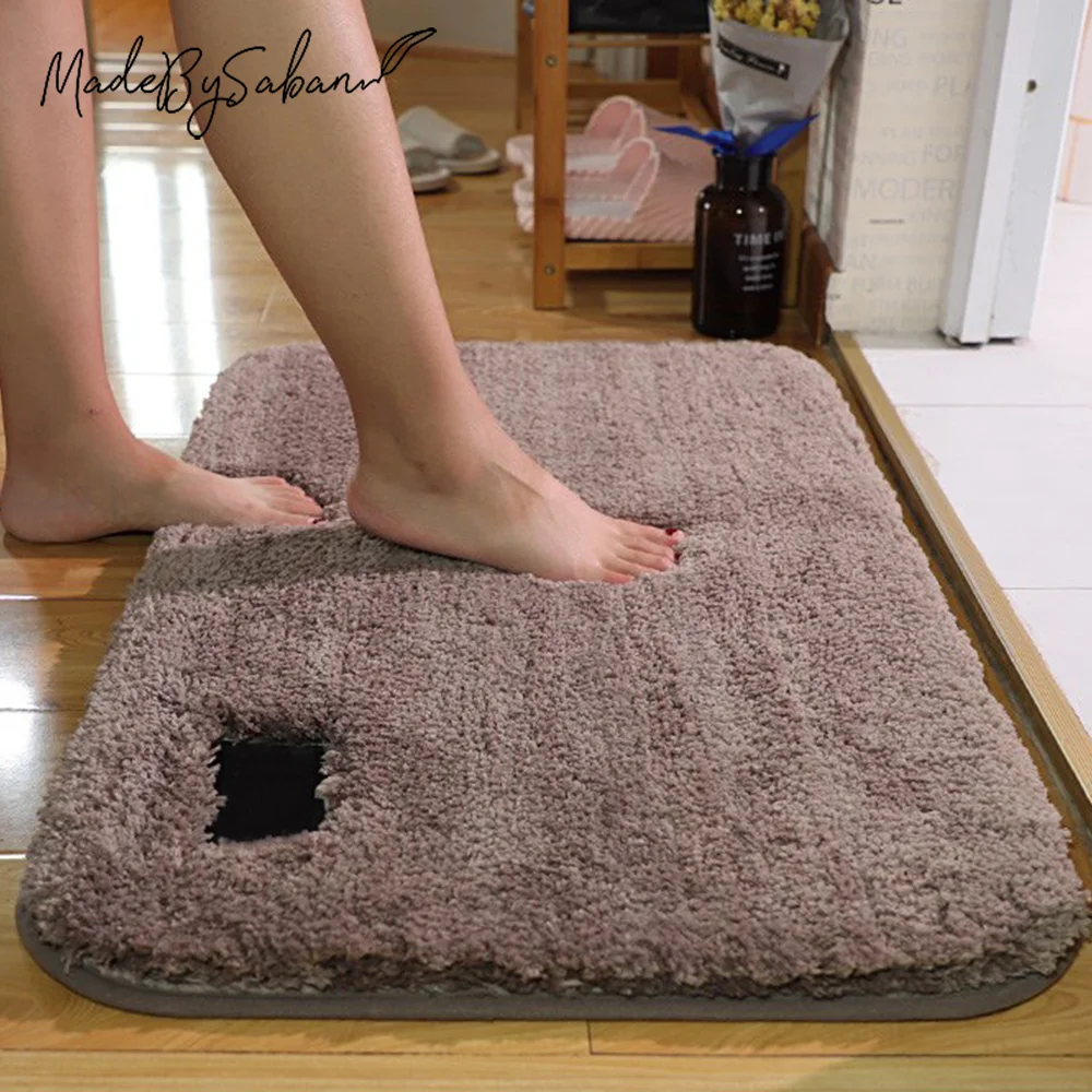 Высокий плюшевый мягкий напольный коврик, коврик, абсорбирующий коврик для ванной, Нескользящие дверные коврики
Высокий плюшевый мягкий напольный коврик, коврик, абсорбирующий коврик для ванной, Нескользящие дверные коврики
