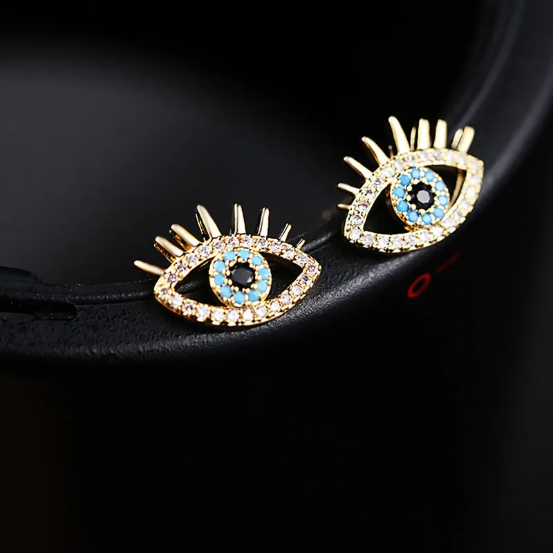 Tiny Trendy Cubic Zirconia Gold Color Eye Stud Earrings Korean Style Cute Earrings For Women Fashion Jewelry 2021
Tiny Trendy Cubic Zirconia Gold Color Eye Stud Earrings Korean Style Cute Earrings For Women Fashion Jewelry 2021