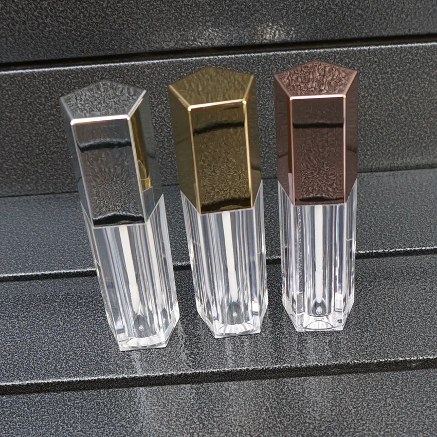 5ML Rose Gold Cap Lipgloss Tubes Empty Silver Lid Lip Glaze Lip Gloss Packing Clear Bottle Cosmetic Concealer Containers
5ML Rose Gold Cap Lipgloss Tubes Empty Silver Lid Lip Glaze Lip Gloss Packing Clear Bottle Cosmetic Concealer Containers