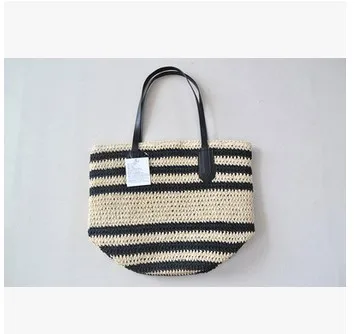 Summer Sandy Beach Straw Bag Women Single Shoulder Bag Paper Rope boho Treval Sac 
Summer Sandy Beach Straw Bag Women Single Shoulder Bag Paper Rope boho Treval Sac