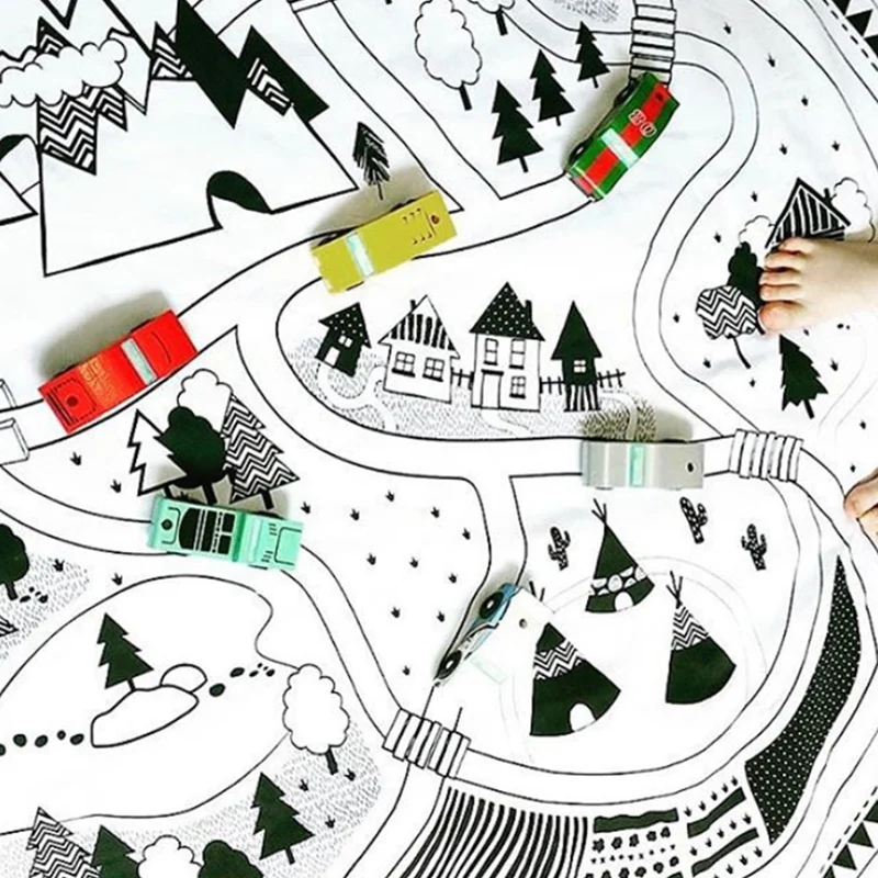 Children's Crawling Mat Baby Play Game Round Carpet Rug Kids Play Mat Children Room Decor
Children's Crawling Mat Baby Play Game Round Carpet Rug Kids Play Mat Children Room Decor