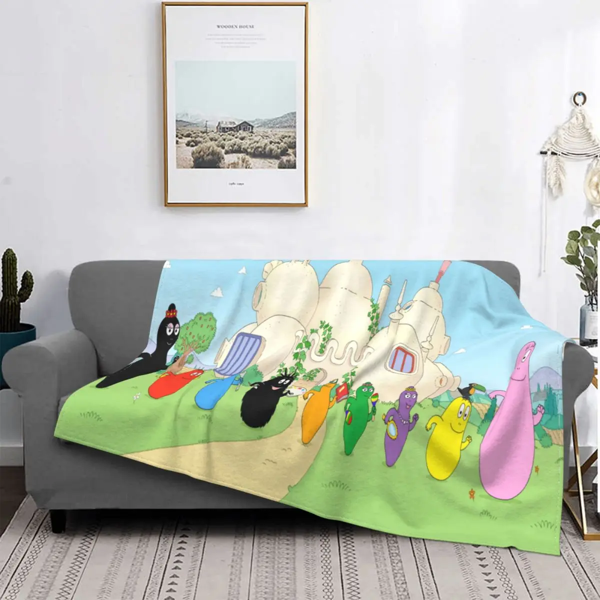 Les Barbapapa Barbamama Parent Child Animation Neat Portable Warm Throw Blankets for Bedding Travel
Les Barbapapa Barbamama Parent Child Animation Neat Portable Warm Throw Blankets for Bedding Travel