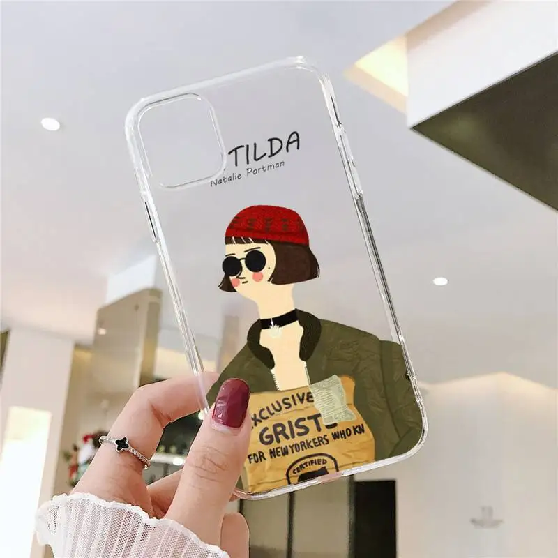 Leon Matilda Natalie Portman Movie Phone Case Transparent soft For iphone 5 5s 5c se 6 6s 7 8 11 12 plus mini x xs xr pro max
Leon Matilda Natalie Portman Movie Phone Case Transparent soft For iphone 5 5s 5c se 6 6s 7 8 11 12 plus mini x xs xr pro max