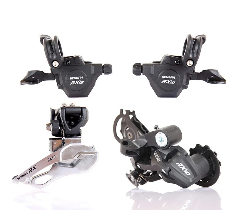 RX10 2x10/3x10 10 Speed Bicycle Derailleurs Small Kit MTB Groupset Bike Shifter Lever Front & Rear Derailleur
RX10 2x10/3x10 10 Speed Bicycle Derailleurs Small Kit MTB Groupset Bike Shifter Lever Front & Rear Derailleur