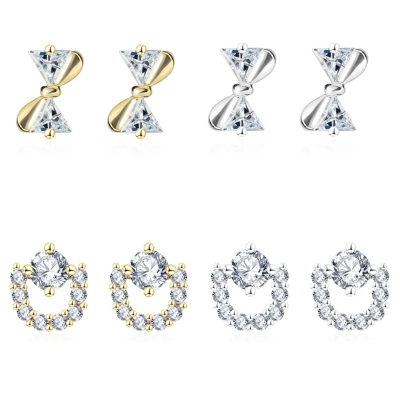 Material Brass Copper Push Back CZ AAA Zircons Beauty Fashion Women Stud Earrings Earring Allergy Free Quality Jewelry
Material Brass Copper Push Back CZ AAA Zircons Beauty Fashion Women Stud Earrings Earring Allergy Free Quality Jewelry