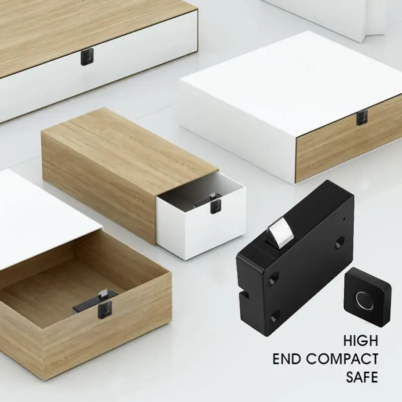 Intelligent Lock Electric Fingerprint Lock Fingerprint Drawer Lock Black Smart Modern Simplicity Office Wardrobe
Intelligent Lock Electric Fingerprint Lock Fingerprint Drawer Lock Black Smart Modern Simplicity Office Wardrobe