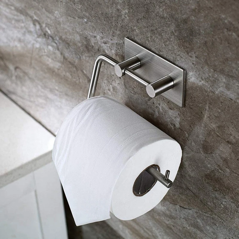 2 Pack Stainless Steel Tissue Rack Toilet Paper Roll Holder Paper Towel Holder Hangers Punch-Free Viscose Towel Rack
2 Pack Stainless Steel Tissue Rack Toilet Paper Roll Holder Paper Towel Holder Hangers Punch-Free Viscose Towel Rack
