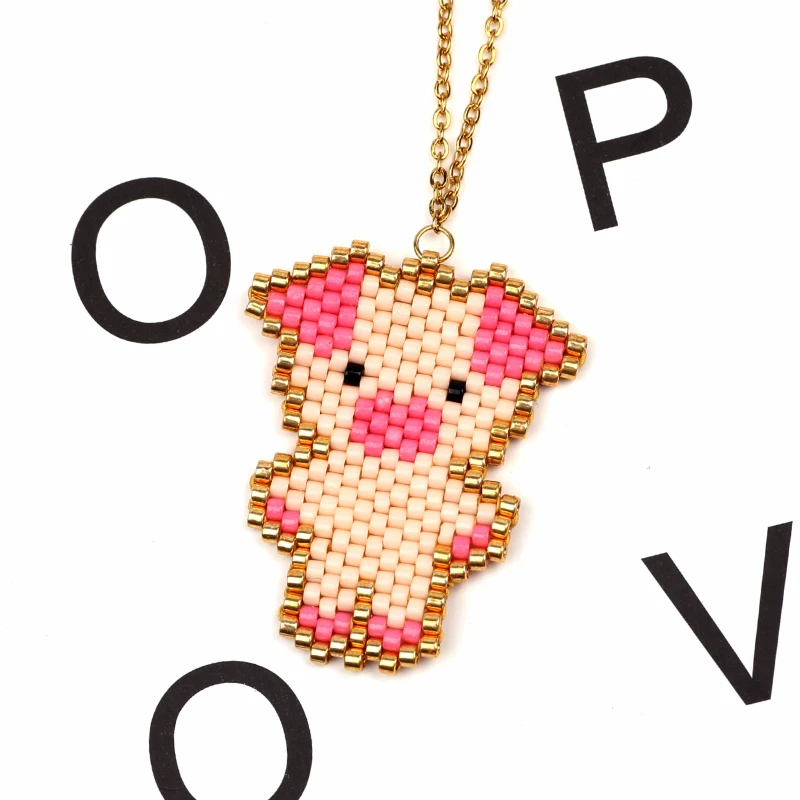 FAIRYWOO A Whole Pig Necklace Cute Pink Jewelry For Women Relationship Gifts Friengship Necklace Sister Necklaces Dropshipping
FAIRYWOO A Whole Pig Necklace Cute Pink Jewelry For Women Relationship Gifts Friengship Necklace Sister Necklaces Dropshipping