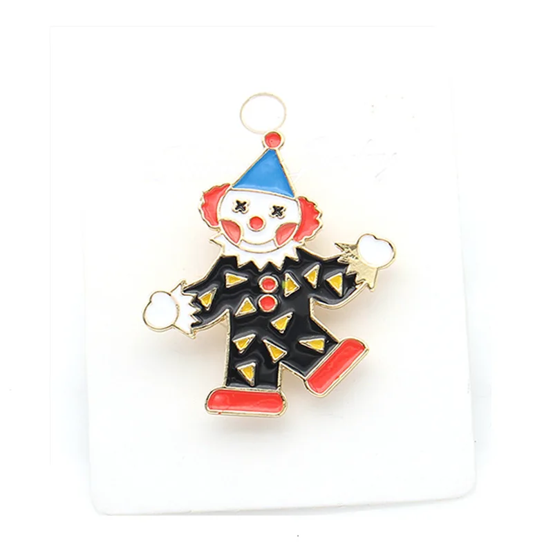 HOSENG Happy Clown Alloy Brooch Women Shirt Clothes Bag Pins Badge Enamel Jewelry Party Gift For Children Friends HS_810
HOSENG Happy Clown Alloy Brooch Women Shirt Clothes Bag Pins Badge Enamel Jewelry Party Gift For Children Friends HS_810