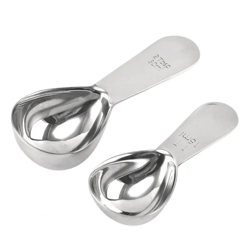 Coffee Spoon Food Grade Material Sturdy Dishwasher Safe Water Drop Shape Measuring Coffee Scoop for Home
Coffee Spoon Food Grade Material Sturdy Dishwasher Safe Water Drop Shape Measuring Coffee Scoop for Home