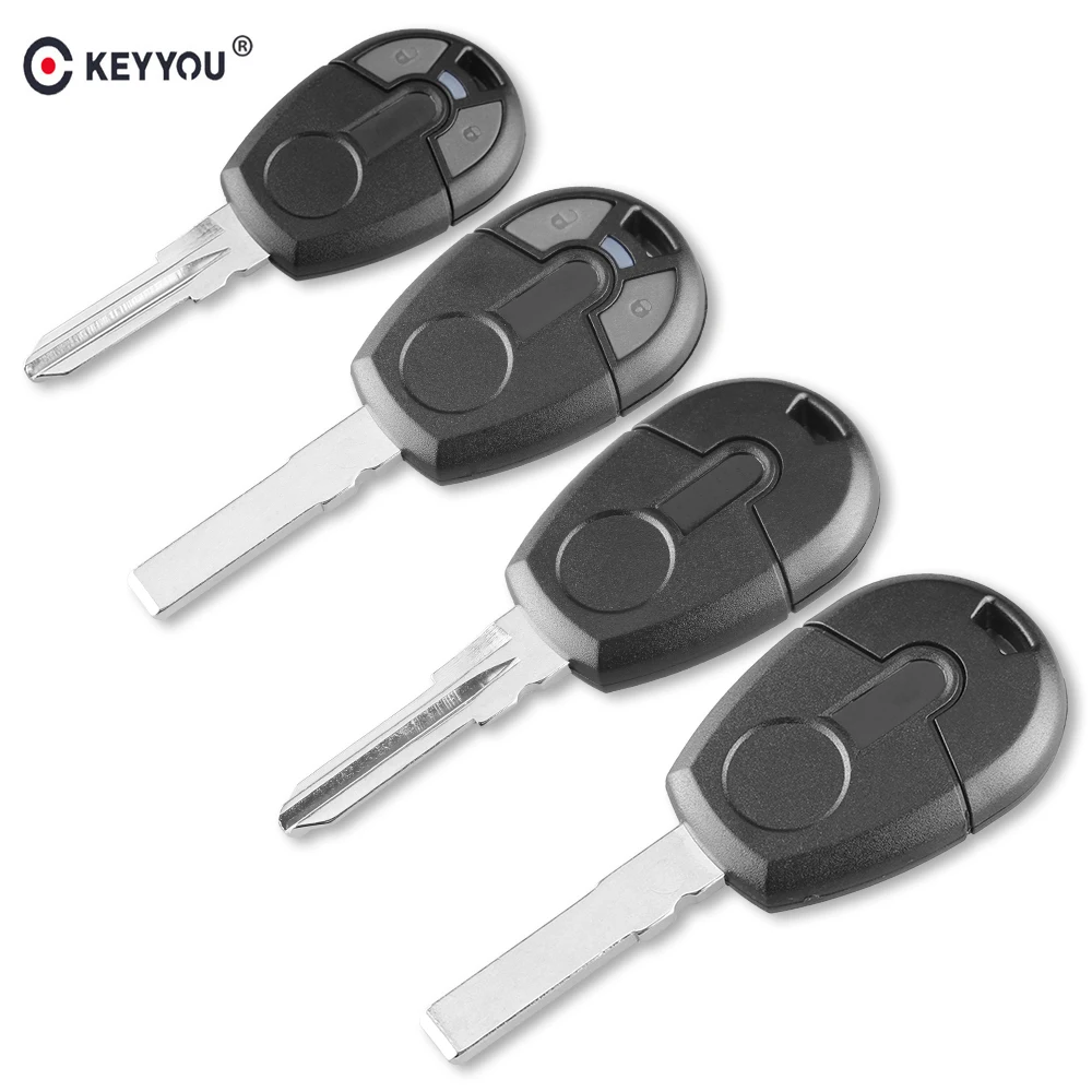 Запасной чехол KEYYOU для дистанционного ключа Fiat Positron необработанное лезвие