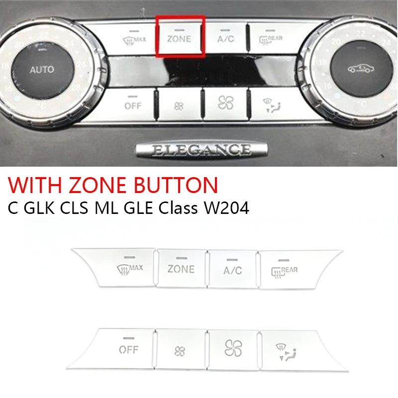 8PCS AC Dash Buttons Cover Media Volume Buttons Cover Stickers for Mercedes Benz C GLK CLS ML GLE W204
8PCS AC Dash Buttons Cover Media Volume Buttons Cover Stickers for Mercedes Benz C GLK CLS ML GLE W204