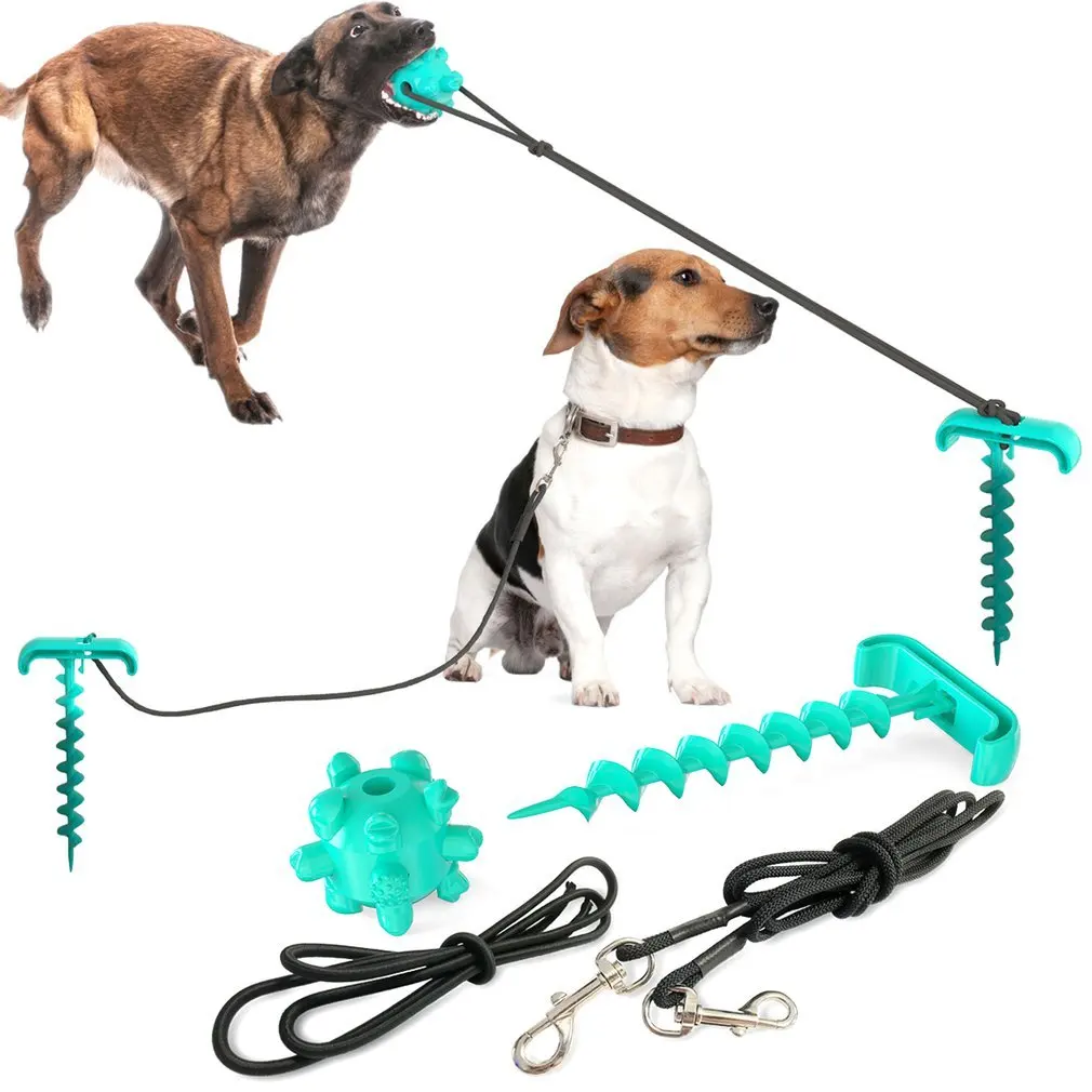 Outdoor Dog Toy Traction Rope Ground Pile Ground Nail Pet Chew Toy Cleaning Dog Toothbrush Molar Stick Toothbrush Pet Supplies
Outdoor Dog Toy Traction Rope Ground Pile Ground Nail Pet Chew Toy Cleaning Dog Toothbrush Molar Stick Toothbrush Pet Supplies